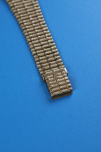 Integrated 19cm 18K yellow gold bracelet on Audemars Piguet Bamboo, featuring bamboo-textured links