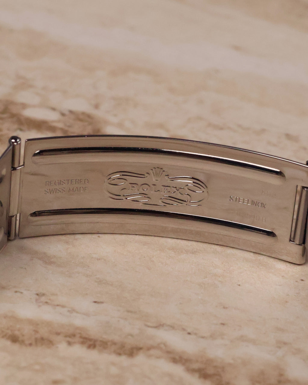 Rolex clasp engraving on Jubilee bracelet of Datejust 16234