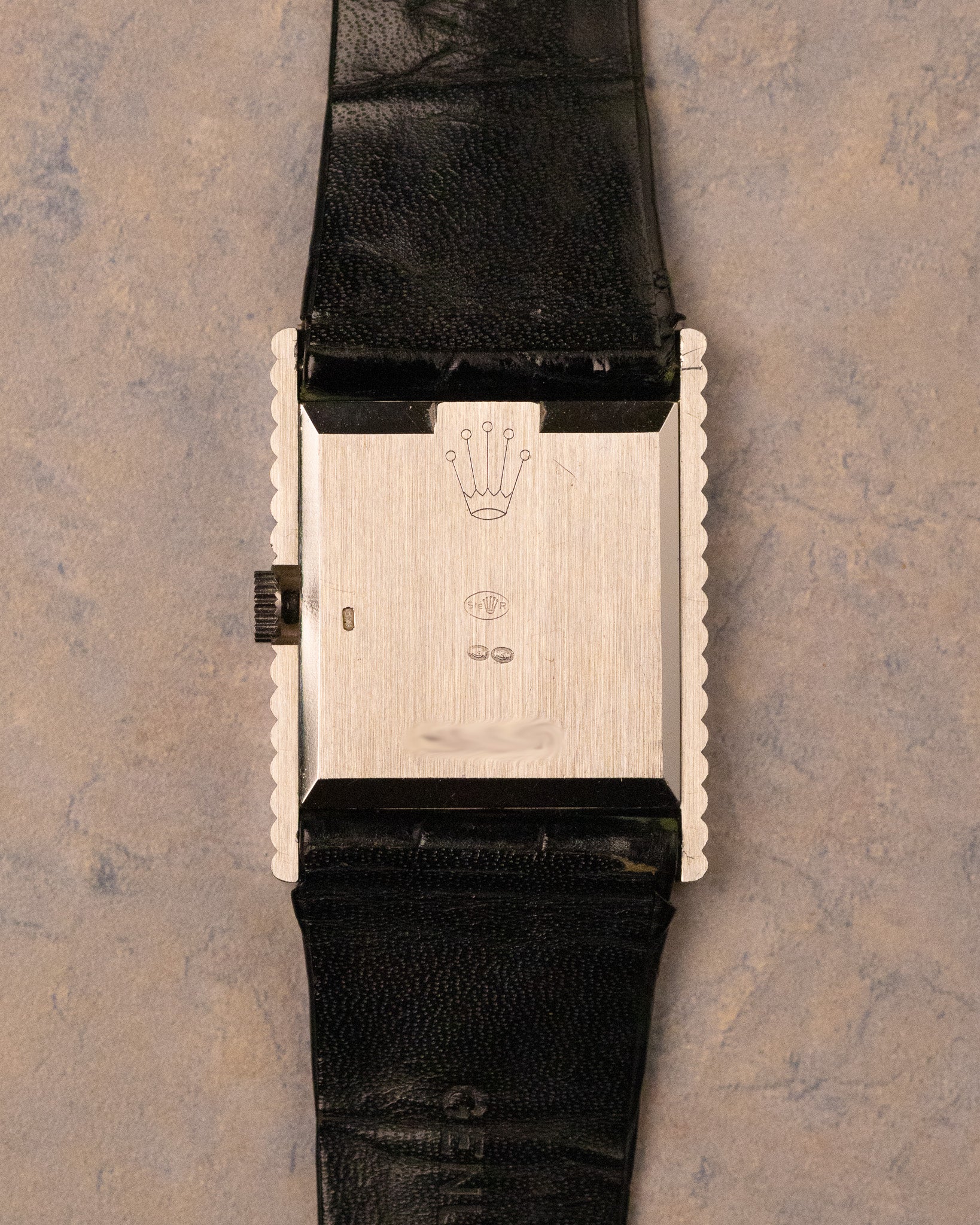 Rolex Cellini Ref. 4012 Caseback with Rolex Hallmarks