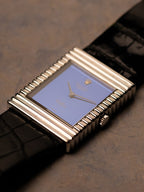 Close-up of Rolex Cellini 4012 dial with applied Rolex crown and Cellini signature