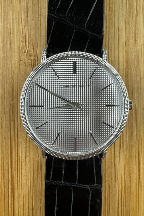 Classic Audemars Piguet 4029 white gold dress watch with dauphine hands and original accessories